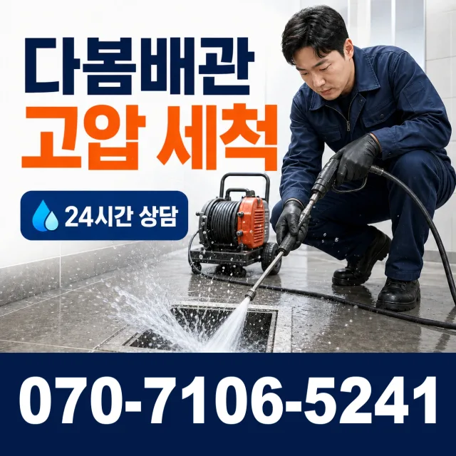 대전 동구 대전천북로 화장실배수구막힘 상담 이미지 4